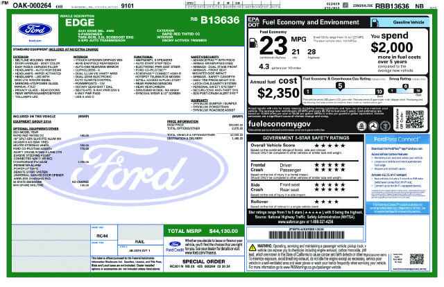 Used 2024 Ford Edge SEL w/ Convenience Package AWD/4WD image 44