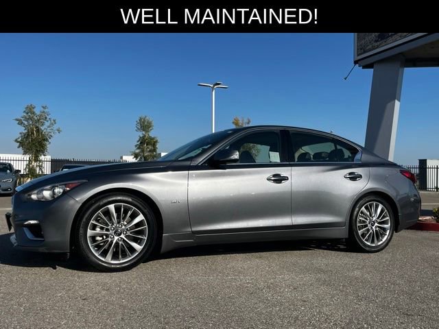 Used 2019 INFINITI Q50 Luxe w/ Essential Package (3.0T Luxe) image 3