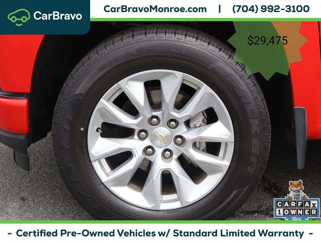 Certified 2020 Chevrolet Silverado 1500 Custom w/ Custom Value Package AWD/4WD image 13