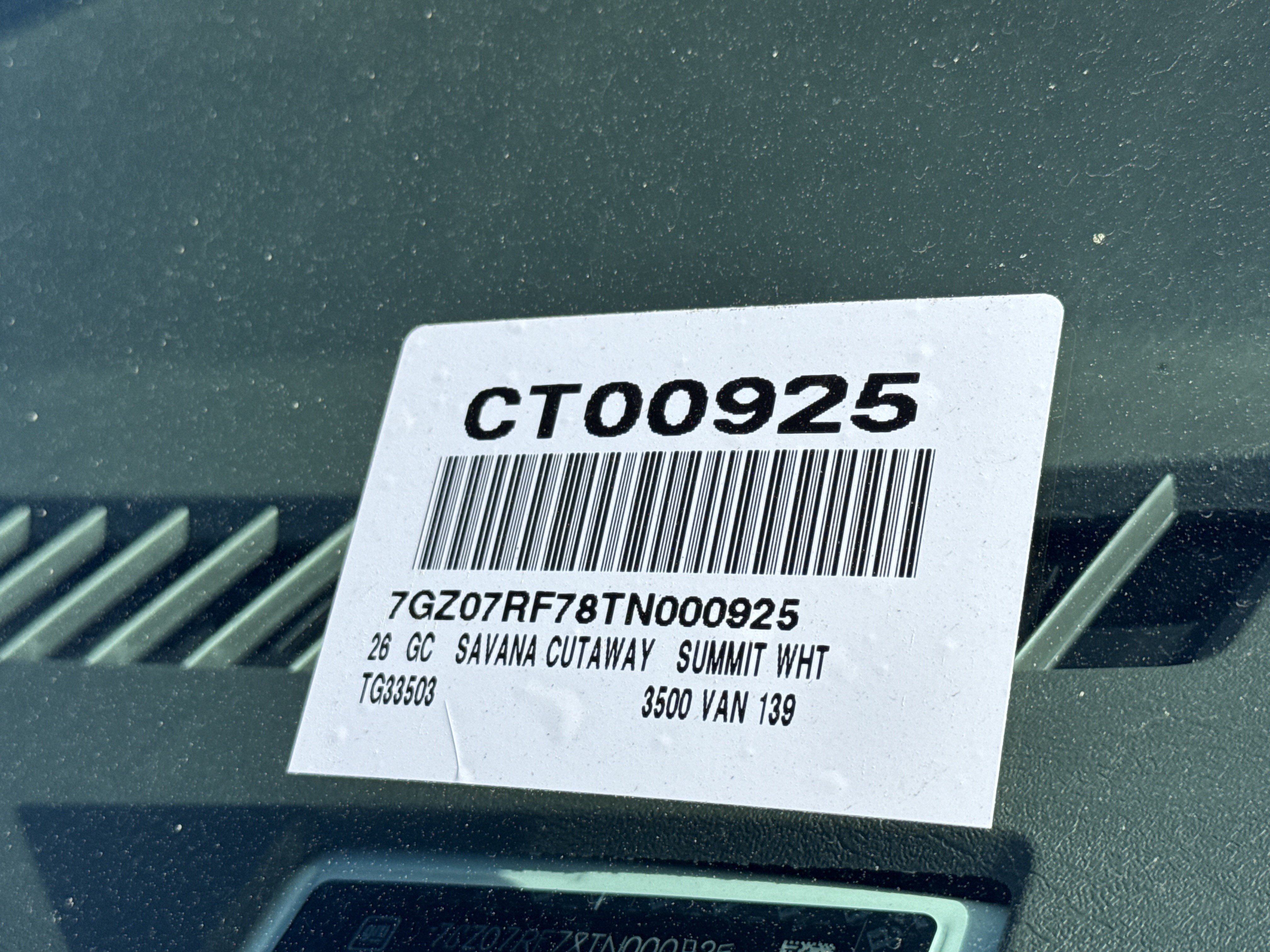New 2026 GMC Savana 3500 w/ Power Convenience Package RWD image 40