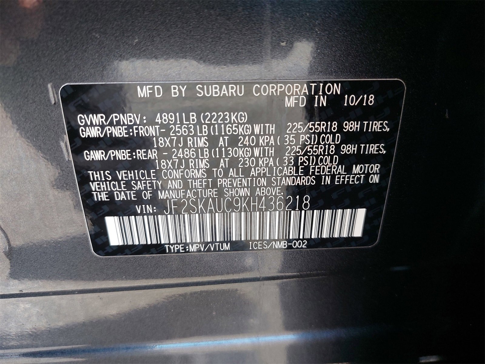 Used 2019 Subaru Forester Limited w/ Popular Package #3 image 38