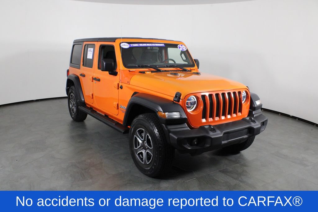 Used 2020 Jeep Wrangler Unlimited Sport S AWD/4WD image 4