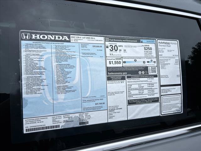 New 2027 Honda CR-V EX-L image 21