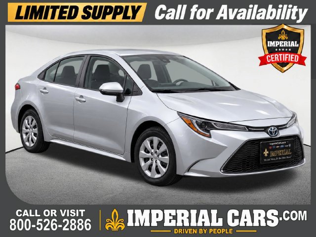 Used 2021 Toyota Corolla LE w/ Carpet Mat Package (TMS) FWD image 1
