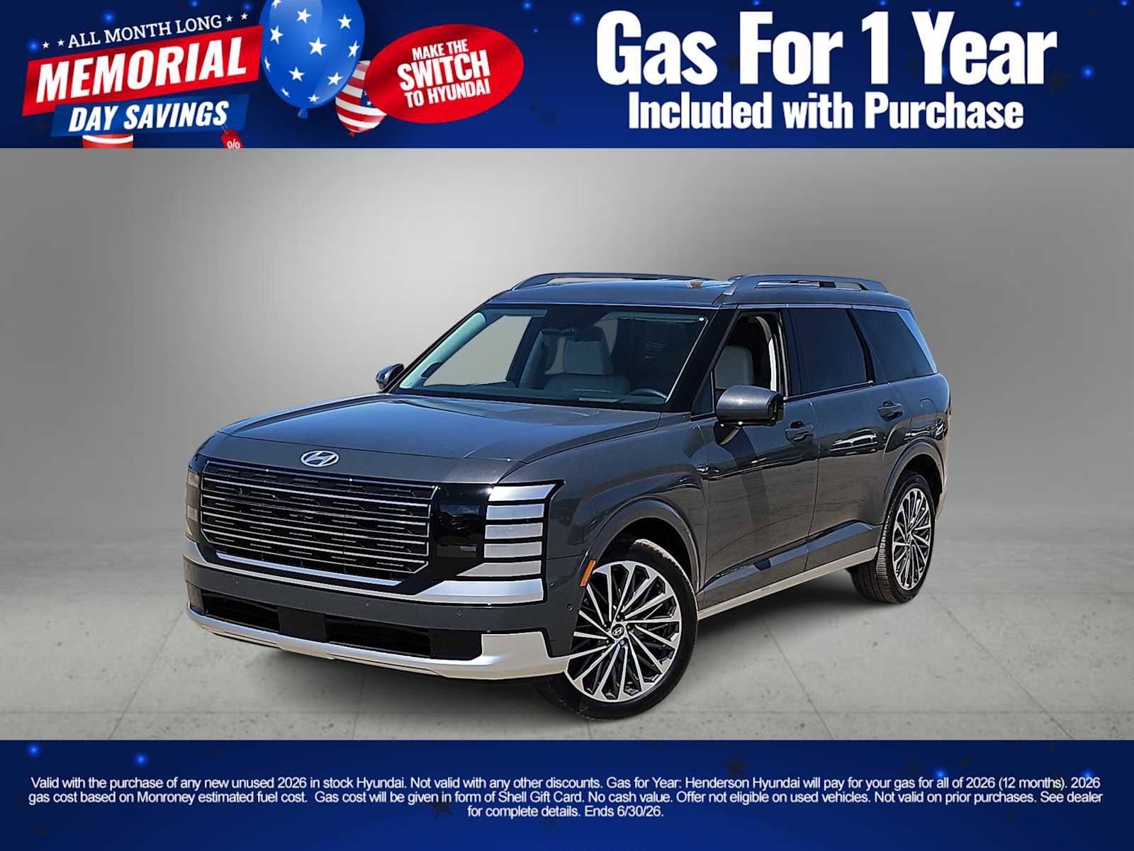 New 2026 Hyundai Palisade Calligraphy AWD/4WD image 1