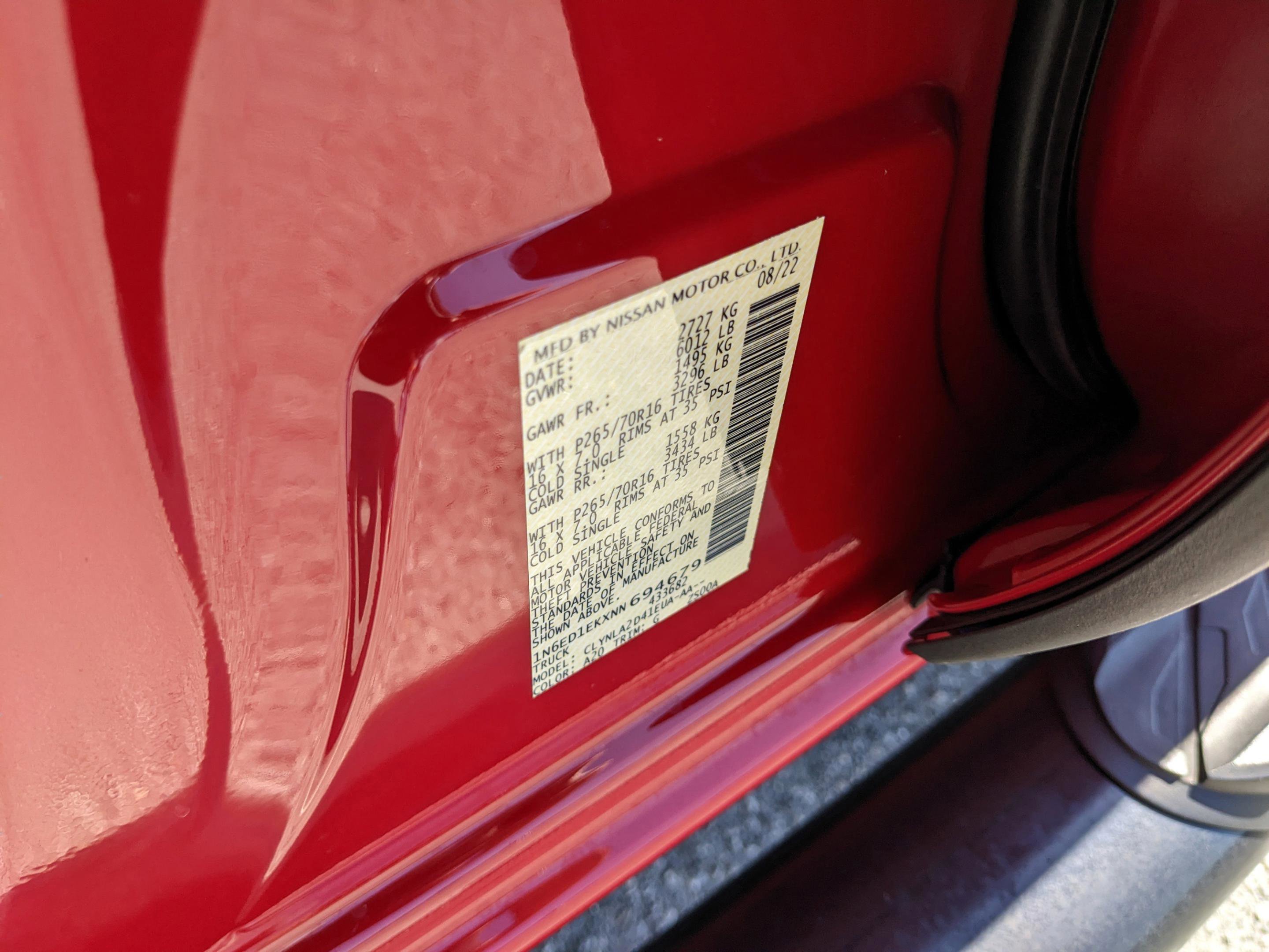 Used 2022 Nissan Frontier S w/ Technology Package image 36