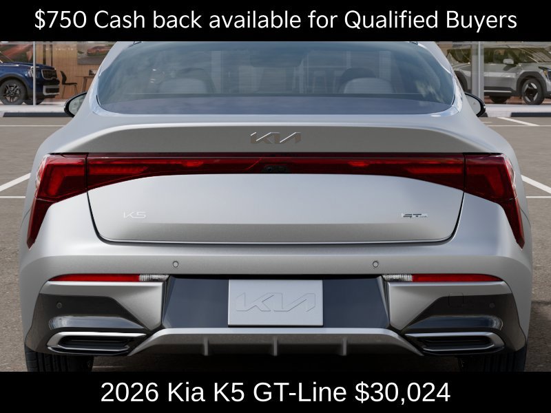 New 2026 Kia K5 GT-Line w/ GT-Line Red Interior Package AWD/4WD image 13