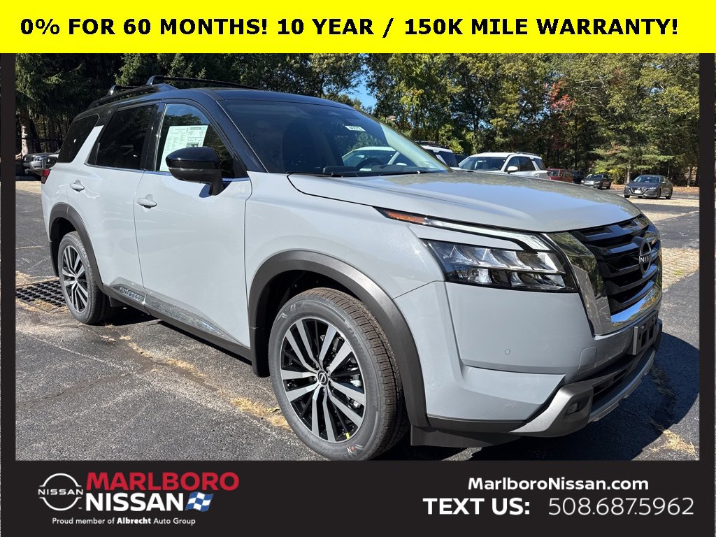 New 2025 Nissan Pathfinder Platinum w/ Cargo Package