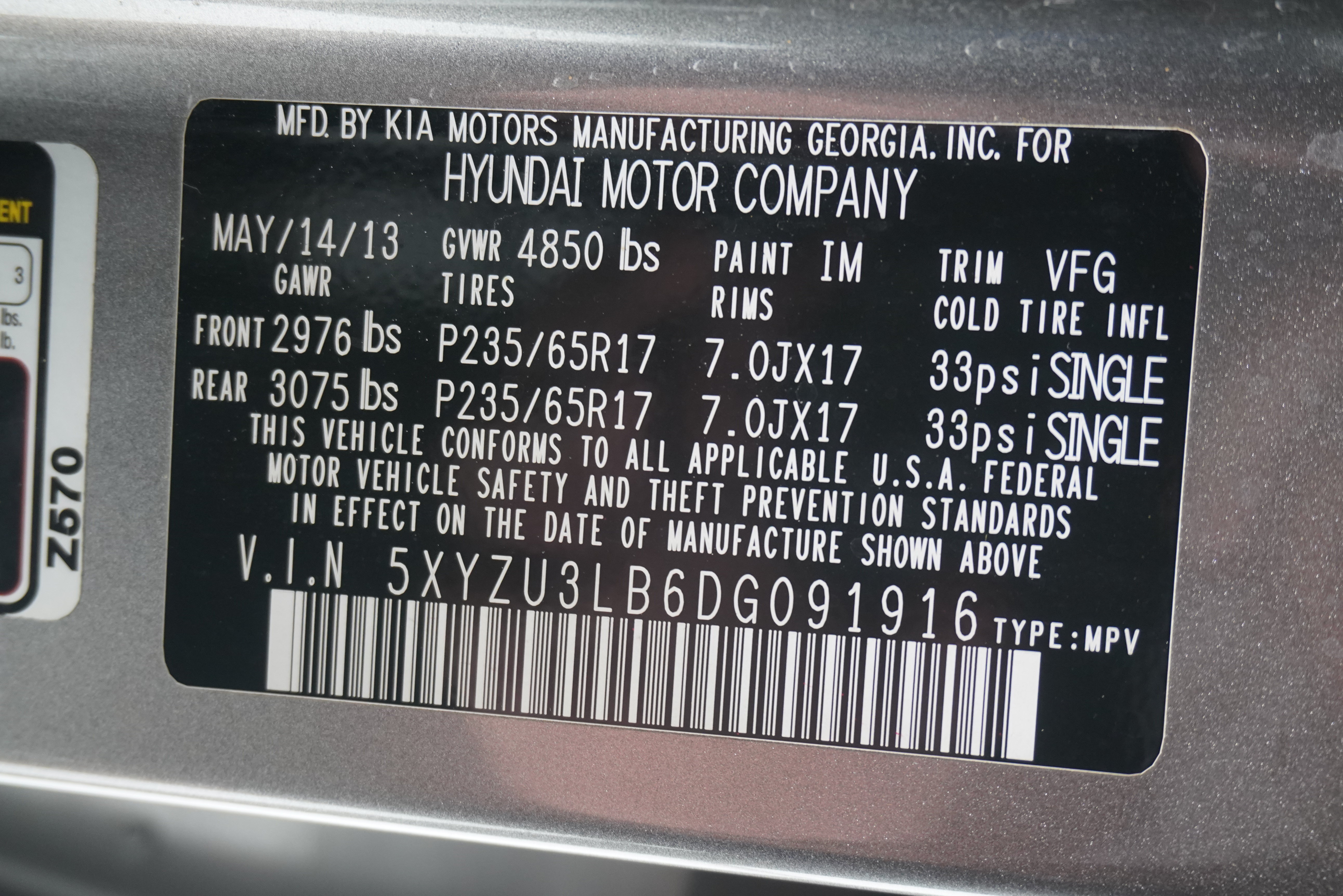 Used 2013 Hyundai Santa Fe Sport w/ Technology Pkg FWD image 29