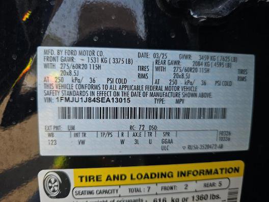 Certified 2025 Ford Expedition Active AWD/4WD image 16