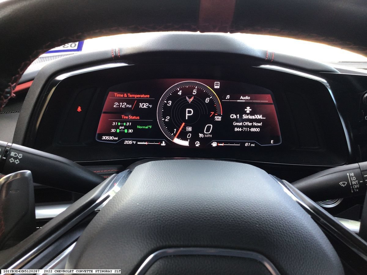 Used 2022 Chevrolet Corvette Stingray Preferred Conv w/ Z51 Performance Package RWD image 8