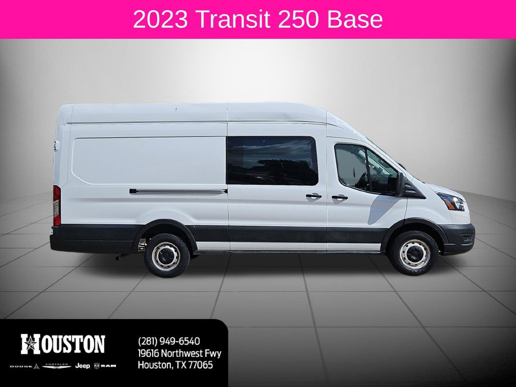 Used 2023 Ford Transit 250 148 High Roof Extended w/ Load Area Protection Package RWD image 2
