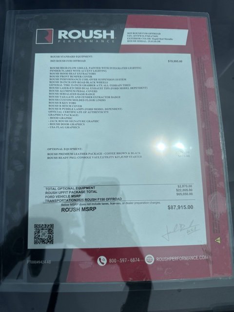 New 2025 Ford F150 XLT w/ Equipment Group 302A MID image 2