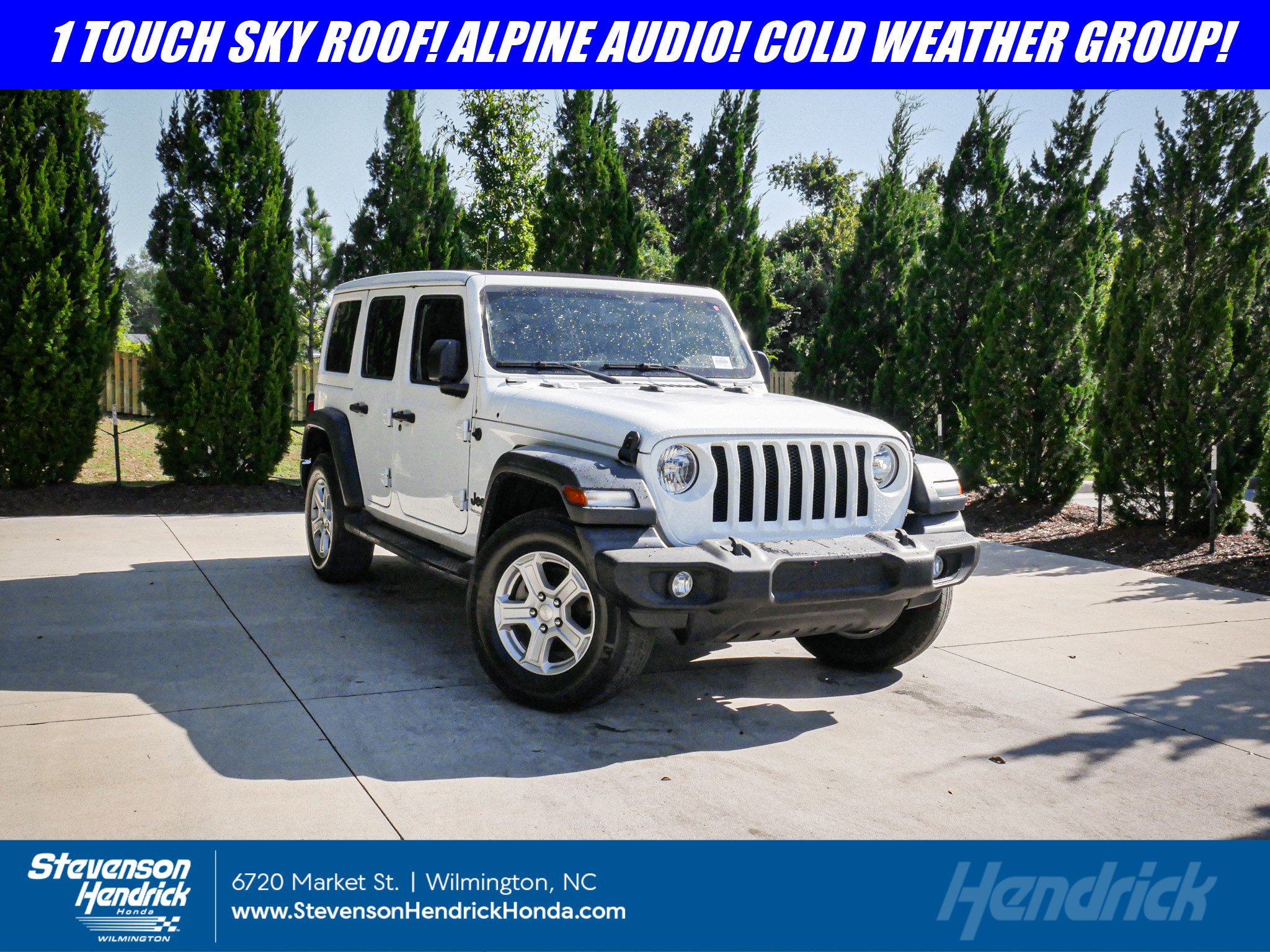 Used 2022 Jeep Wrangler Unlimited Sport w/ Sun And Sound Package