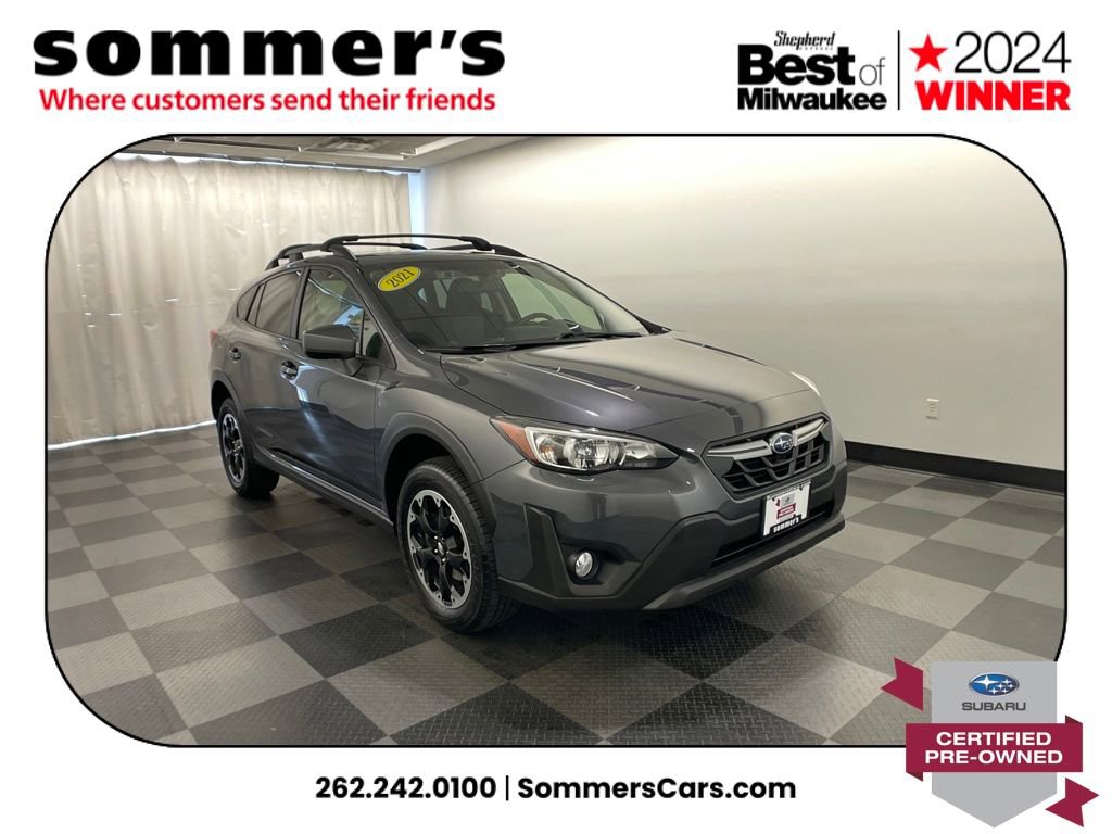 Certified 2021 Subaru Crosstrek 2.0i Premium w/ Moonroof Package