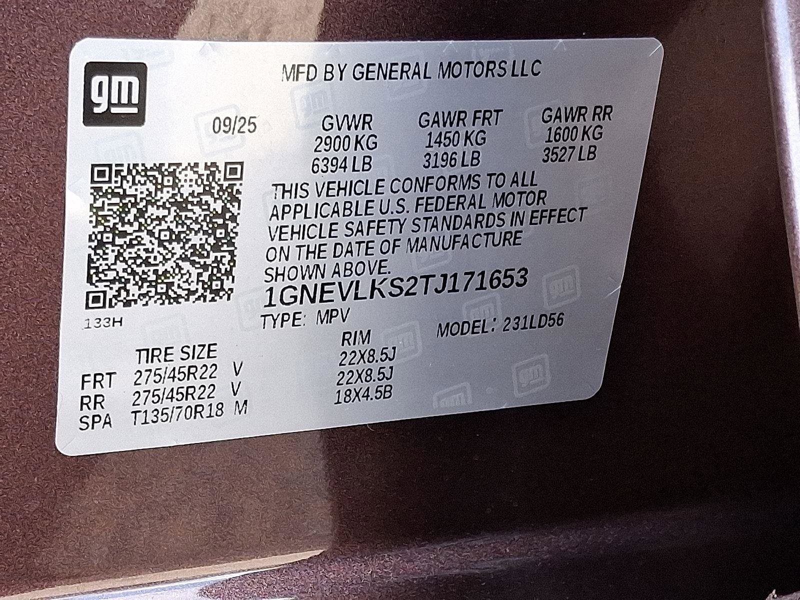 New 2026 Chevrolet Traverse RS w/ LPO, Floor Liner Package image 17