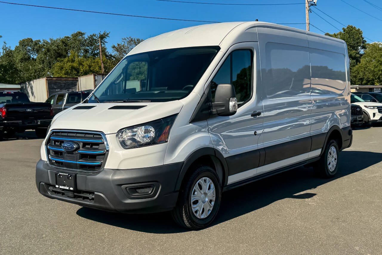Used 2023 Ford E-Transit Medium Roof w/ Load Area Protection Package RWD image 7
