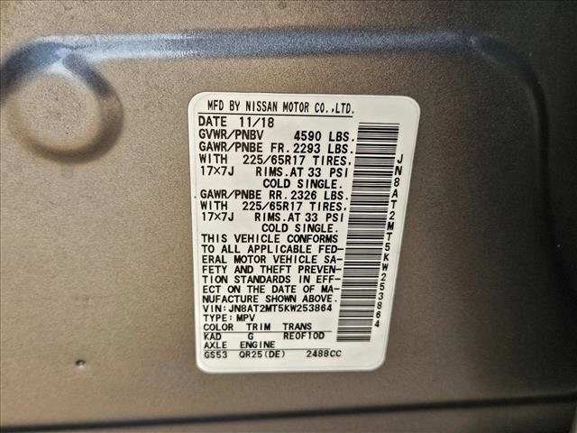 Used 2019 Nissan Rogue SV FWD image 19