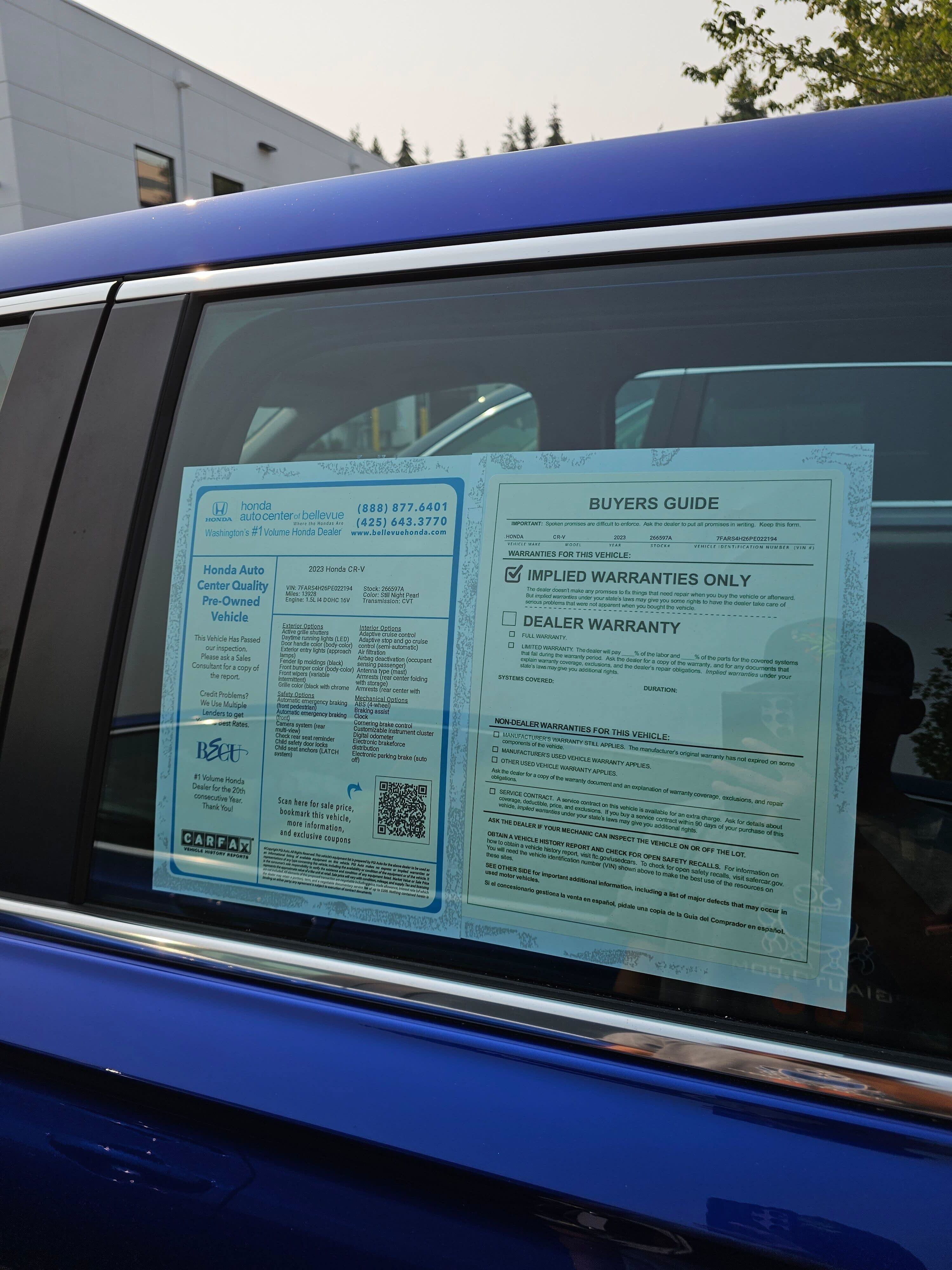 Used 2023 Honda CR-V LX image 32
