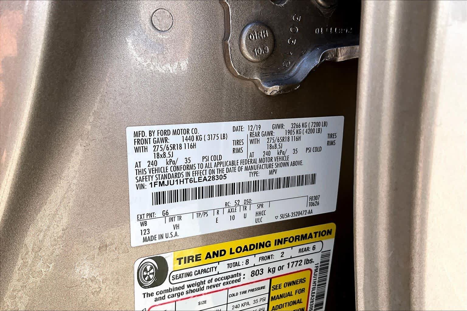 Used 2020 Ford Expedition XLT w/ Equipment Group 201A RWD image 33