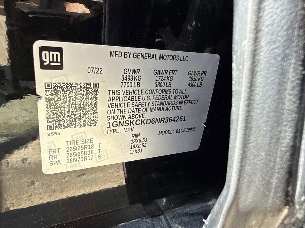 Used 2022 Chevrolet Suburban LT AWD/4WD image 20