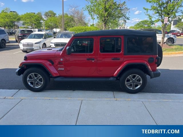 Used 2021 Jeep Wrangler Unlimited Sahara w/ Cold Weather Group AWD/4WD image 6