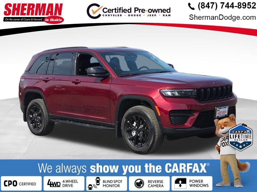 Certified 2024 Jeep Grand Cherokee Altitude image 1