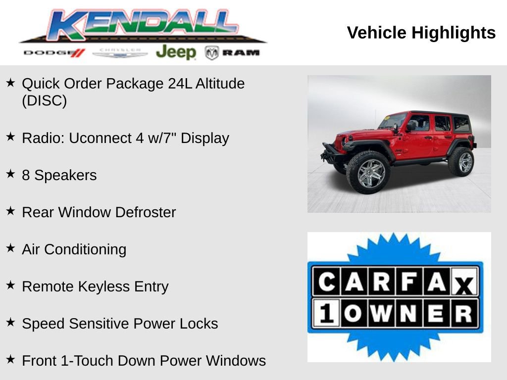 Used 2022 Jeep Wrangler Unlimited Sport image 4