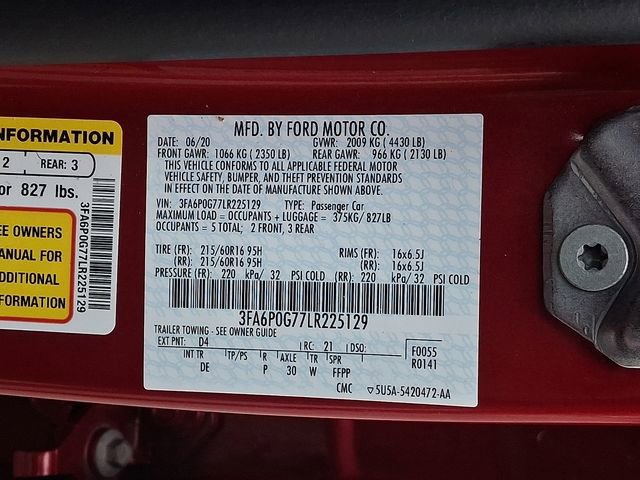 Used 2020 Ford Fusion S image 29