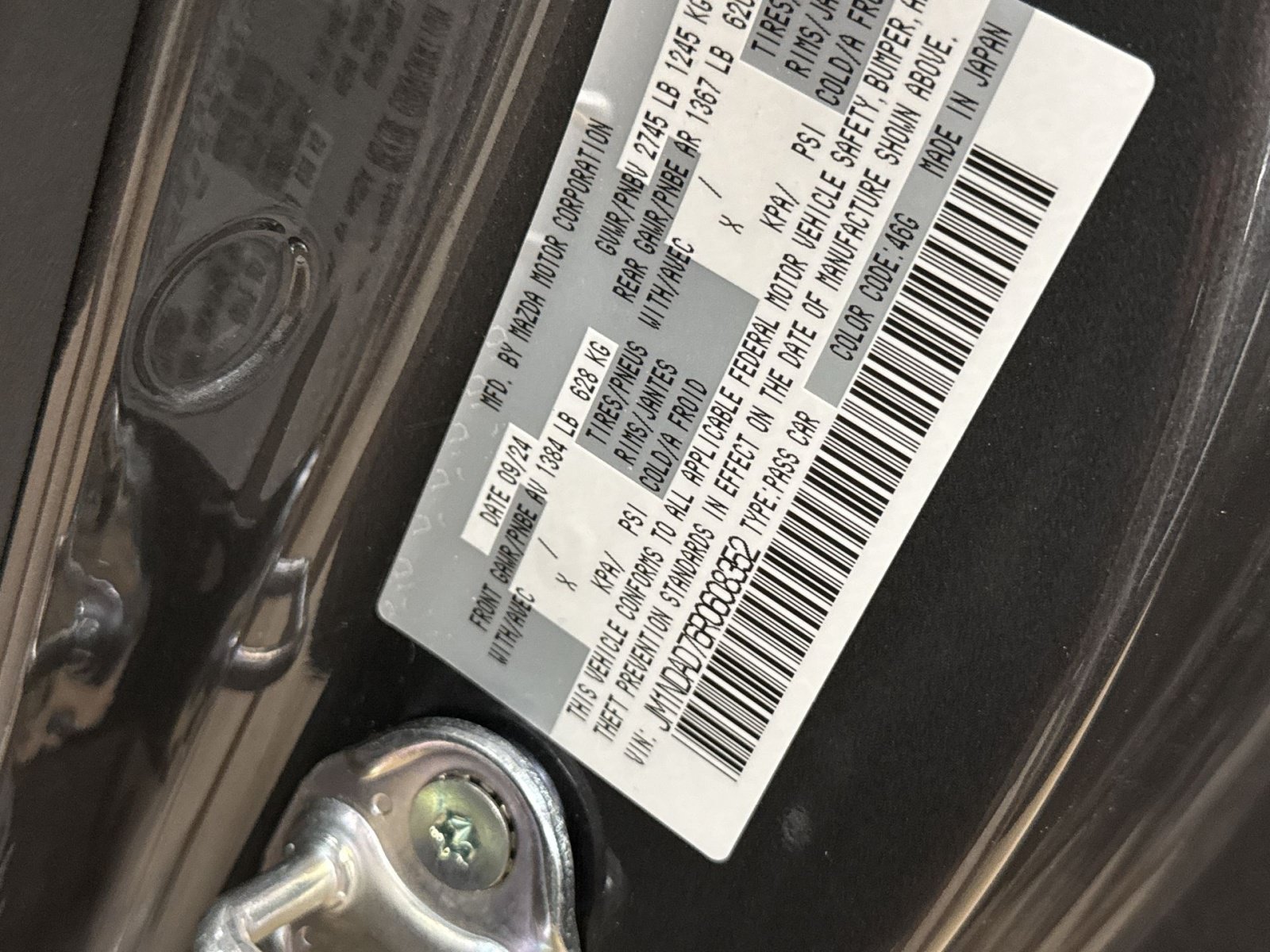 Used 2024 MAZDA MX-5 Miata Grand Touring w/ Weather Package RWD image 37
