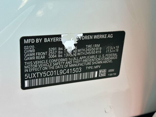 Used 2020 BMW X3 xDrive30i w/ Convenience Package image 36