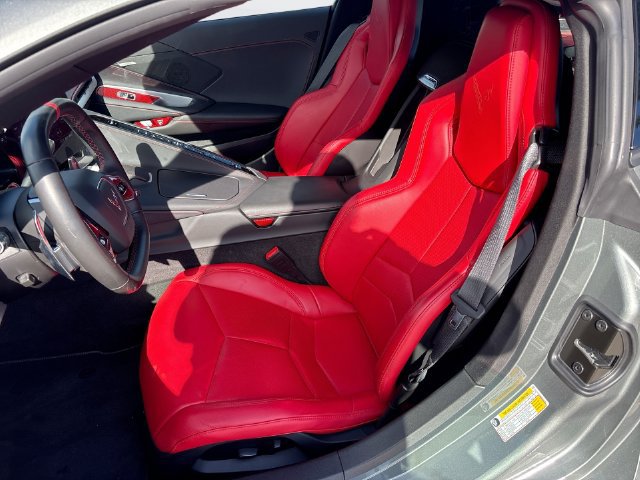 Used 2022 Chevrolet Corvette Stingray Coupe w/ Chrome Exterior Badge Package RWD image 11