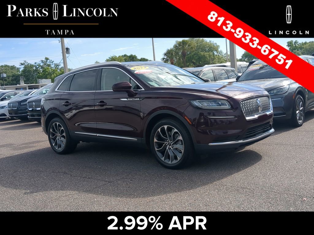 Certified 2022 Lincoln Nautilus Reserve w/ Luxury Package AWD/4WD image 1