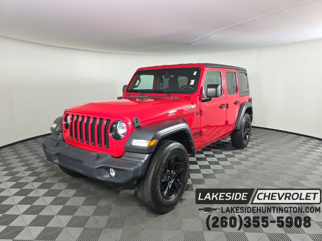 Used 2022 Jeep Wrangler Unlimited Sport AWD/4WD image 1
