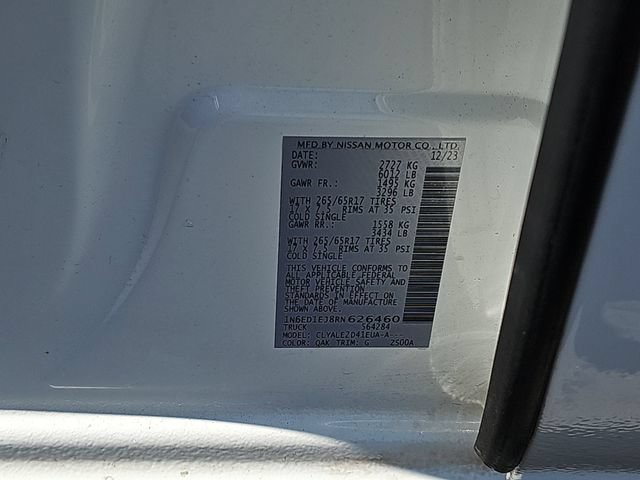 Used 2024 Nissan Frontier SL w/ Technology Package RWD image 38
