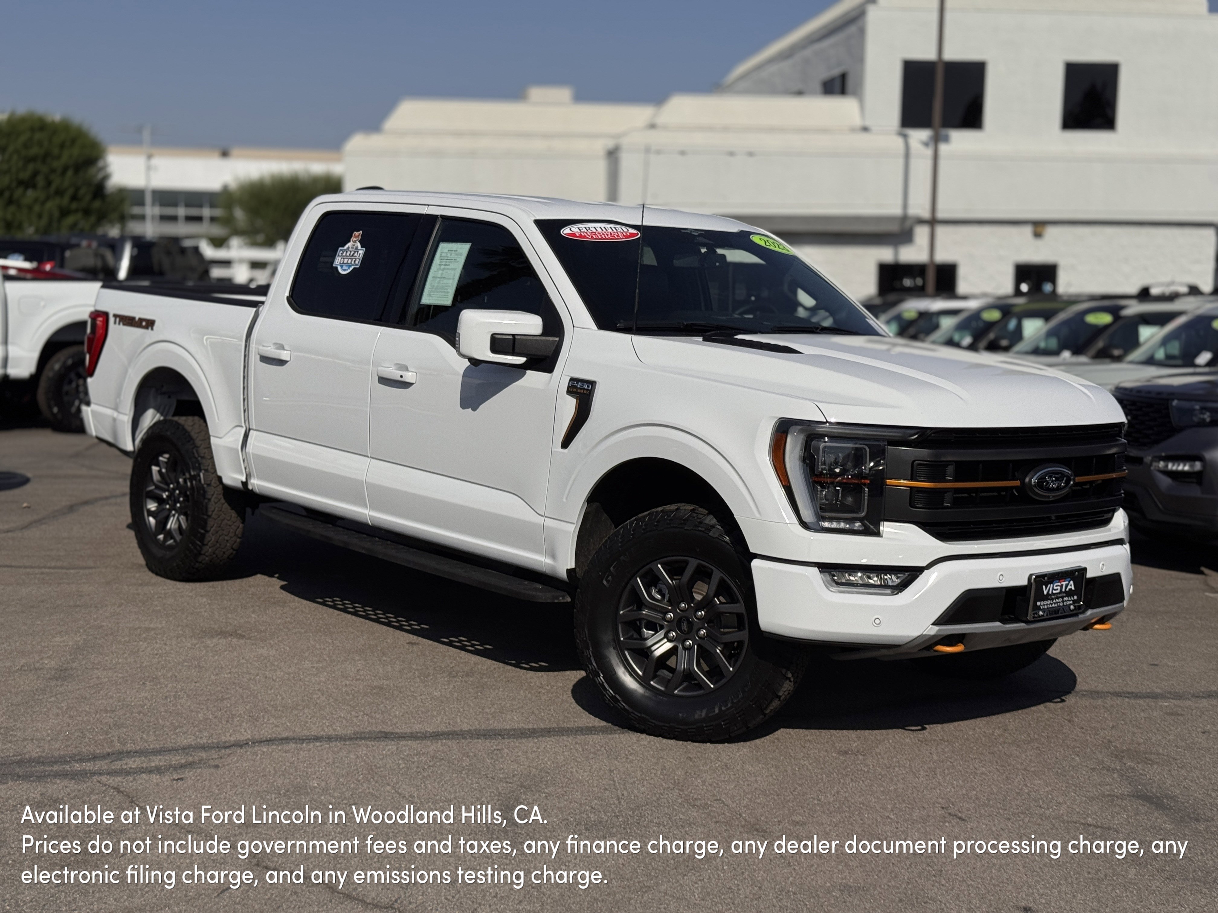 Certified 2023 Ford F150 Tremor w/ Equipment Group 402A High image 1