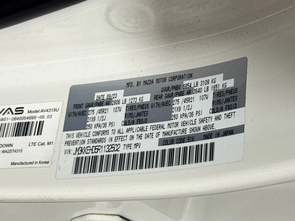 Used 2024 MAZDA CX-90 3.3 Turbo w/ Premium Plus Pkg AWD/4WD image 45