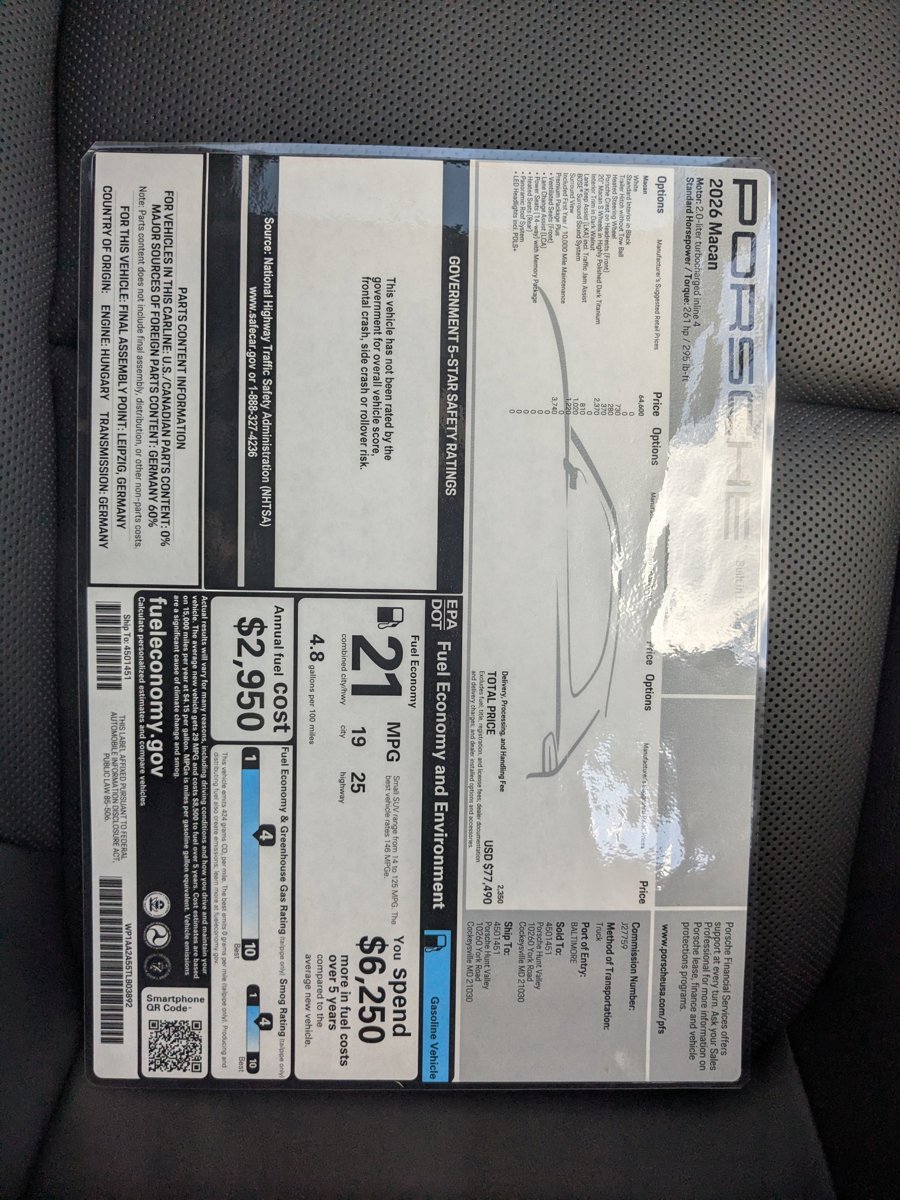 Used 2026 Porsche Macan image 30