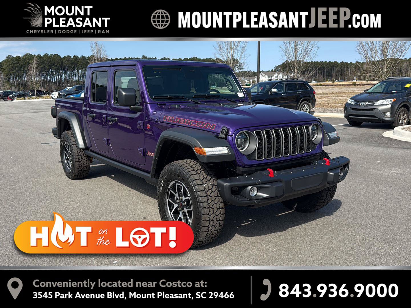 New 2026 Jeep Gladiator Rubicon w/ Safety Group