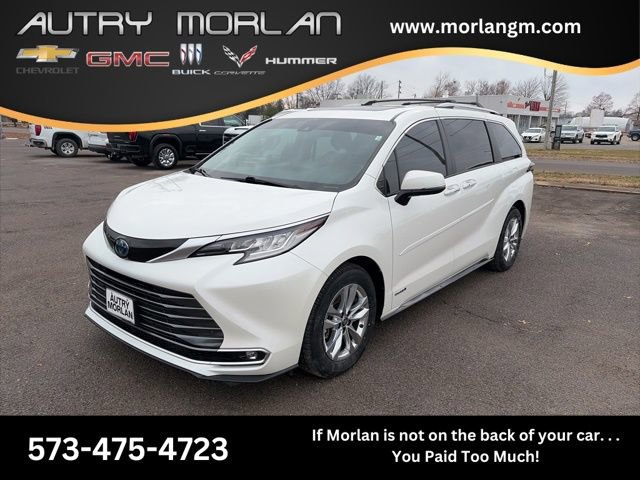 Used 2021 Toyota Sienna Limited w/ Outdoor Package (TMS)