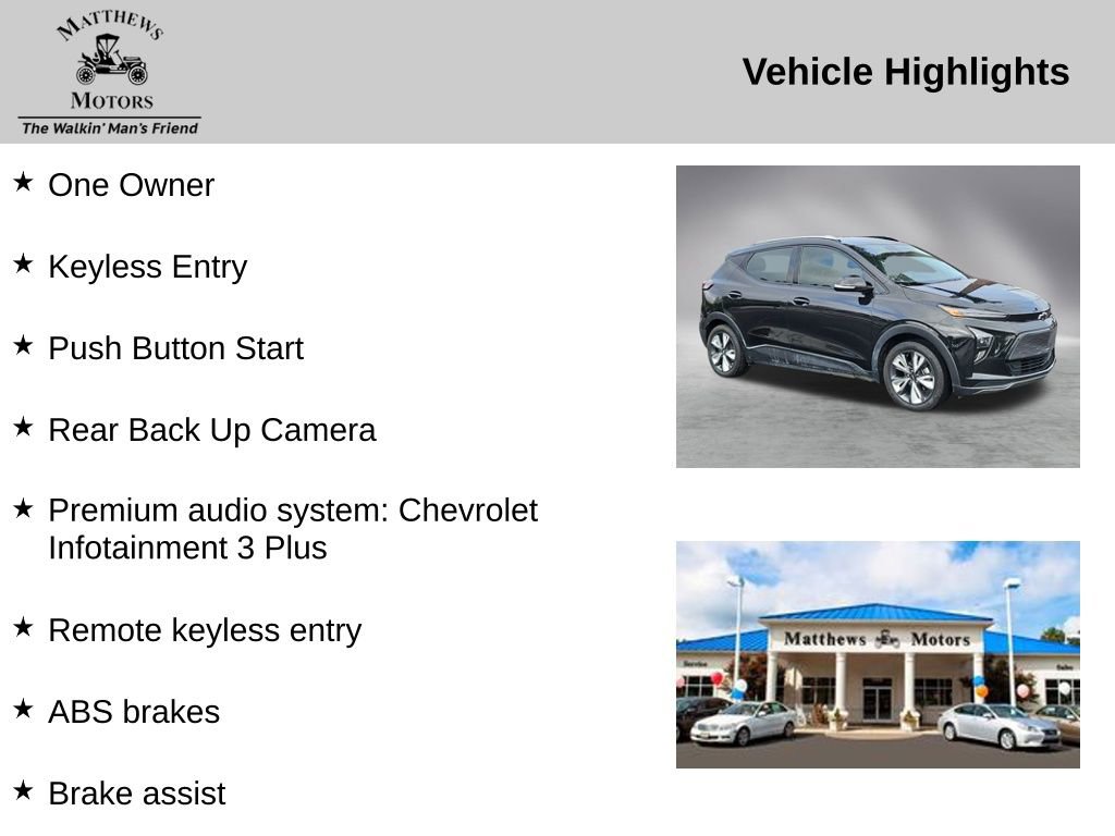 Used 2023 Chevrolet Bolt EUV LT w/ Convenience Package image 14