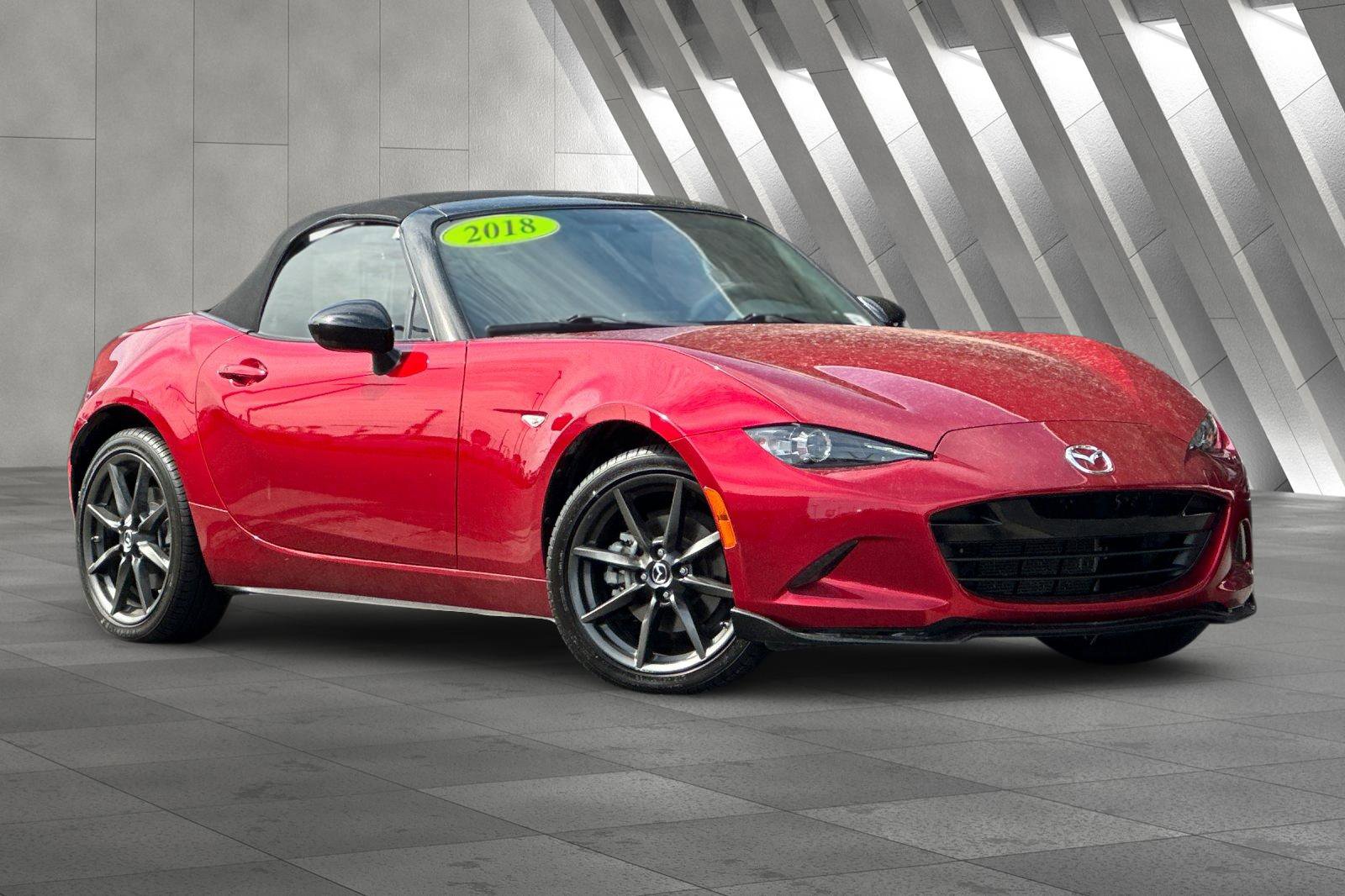 Used 2018 MAZDA MX-5 Miata Club