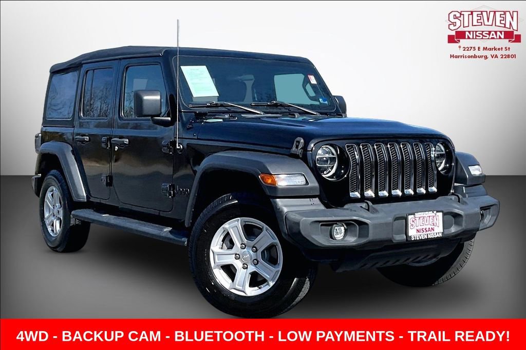 Used 2021 Jeep Wrangler Unlimited Sport AWD/4WD image 1