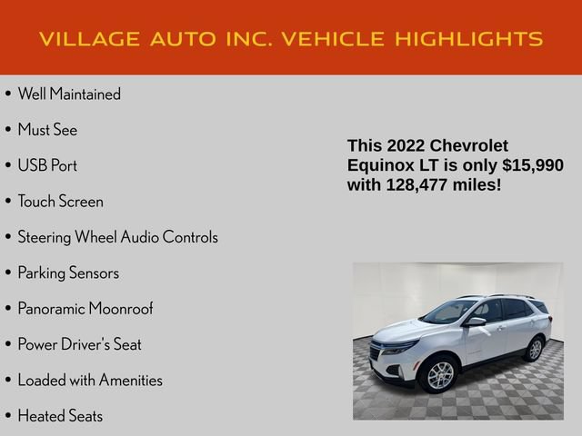 Used 2022 Chevrolet Equinox LT AWD/4WD image 7