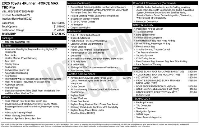 Used 2025 Toyota 4Runner TRD Pro image 9