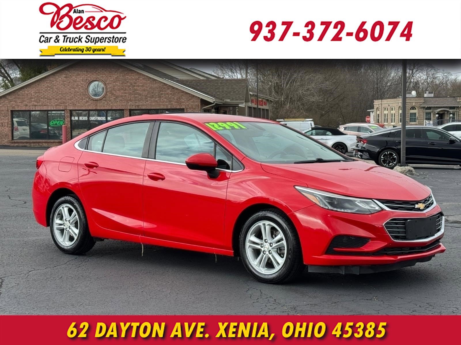 Used 2018 Chevrolet Cruze LT w/ LT Fleet Convenience Package image 1