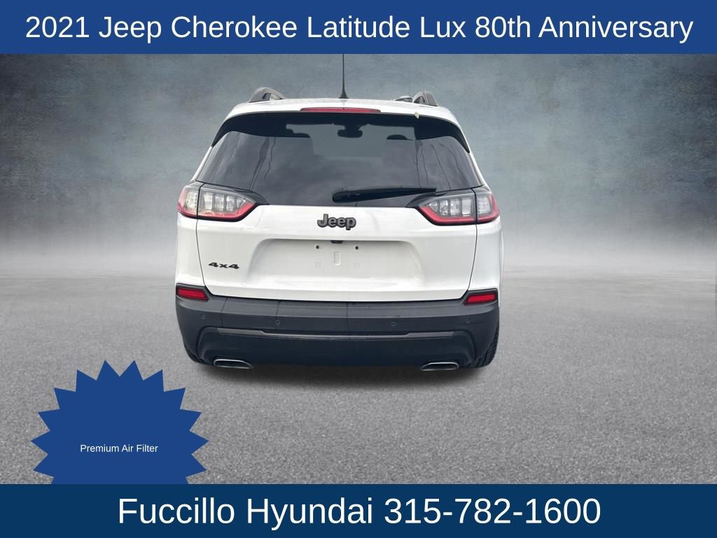 Used 2021 Jeep Cherokee Latitude Lux 80th Anniv w/ Quick Order Package 26U 80TH AWD/4WD image 7
