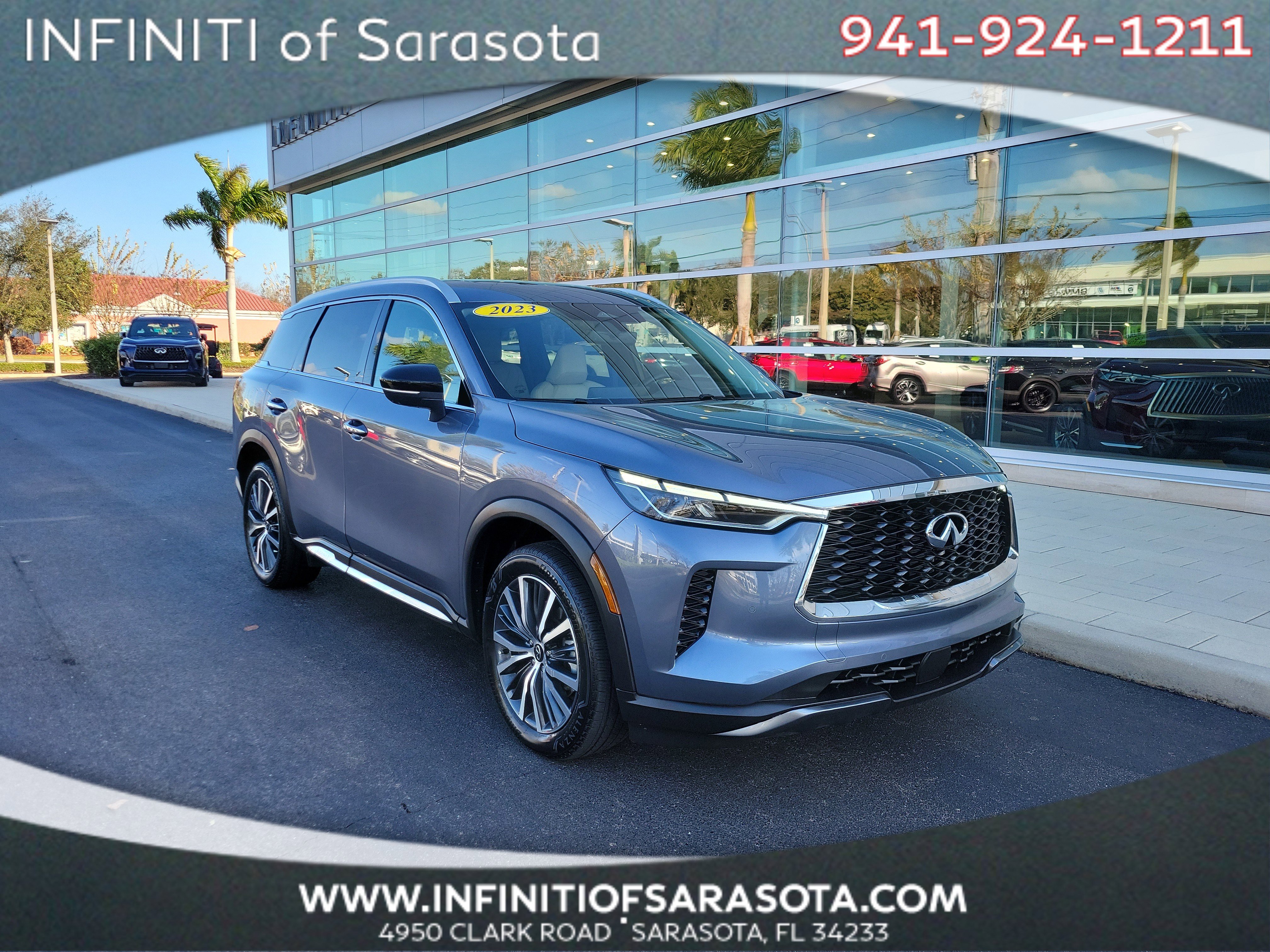Certified 2023 INFINITI QX60 Sensory w/ Vision Package image 1