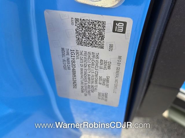 Used 2021 Chevrolet Corvette Stingray Preferred Cpe w/ 2LT image 15