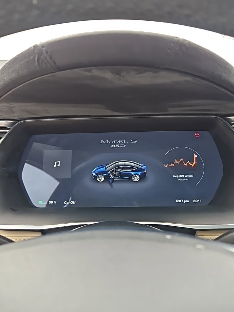 Used 2015 Tesla Model S 85D AWD/4WD image 14